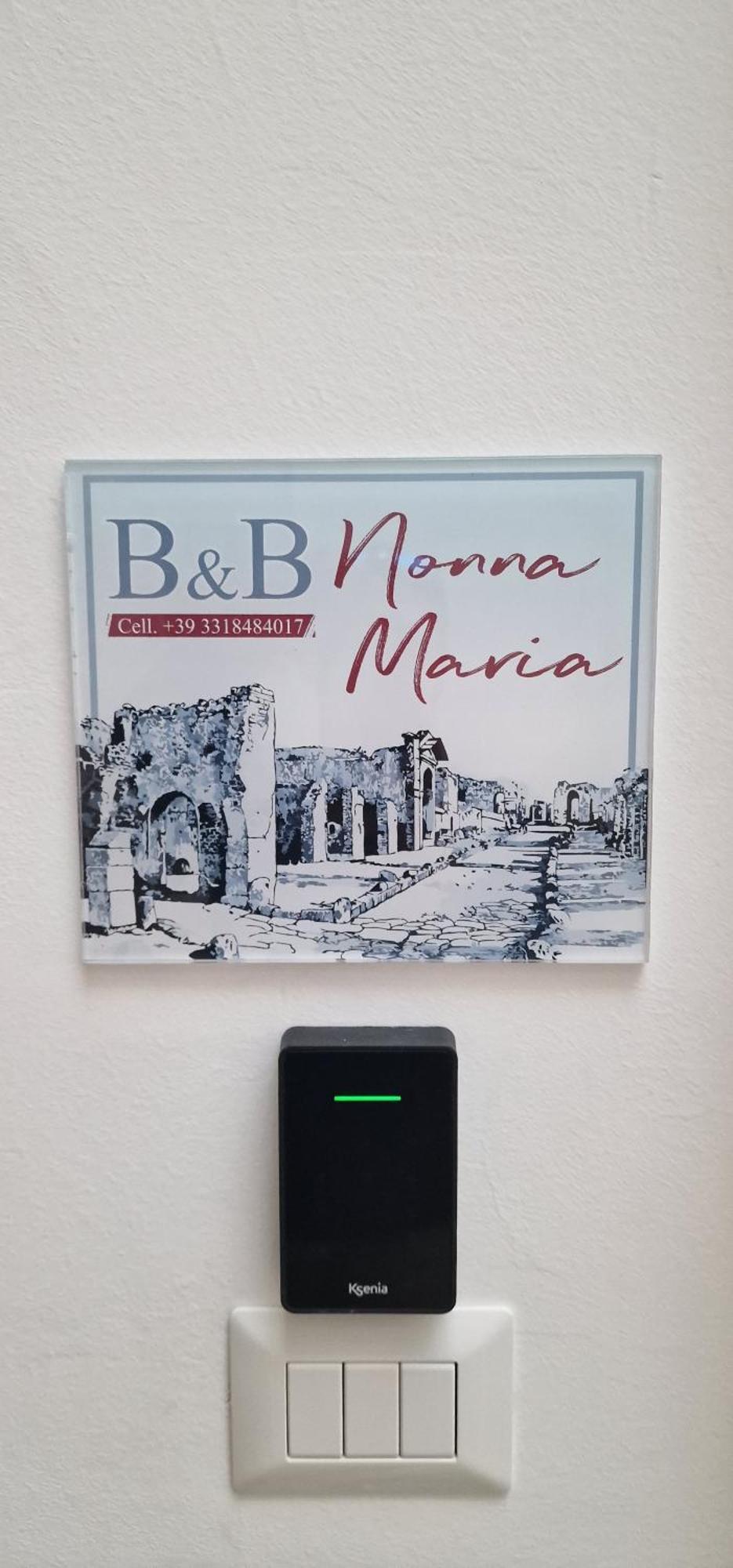 B&B Nonna Maria Pompeia Exterior foto